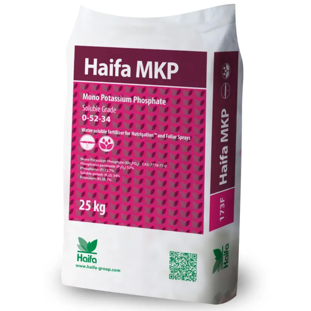 Fosfato Monopotássico Haifa Mkp 00-52-34 25kg
